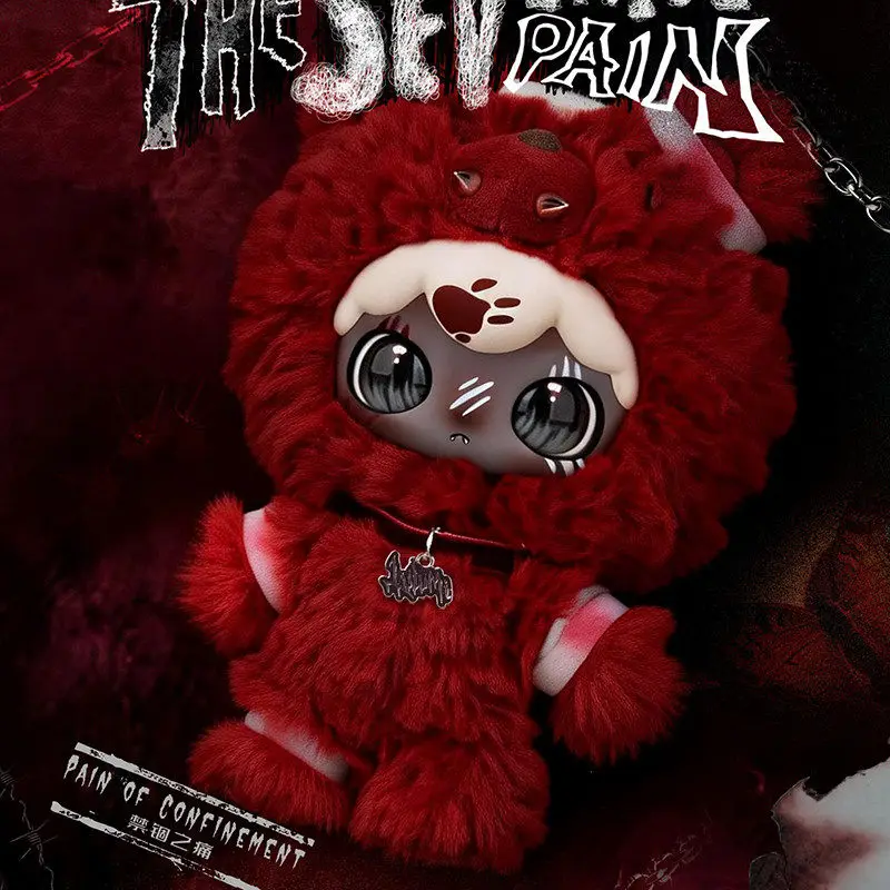 Фото LULUMI The Seventh Pain Series Blind Box: Коллекционная аниме-кукла Lulumi, таинственная коробка-сюрприз, декор для комнаты, подвеска, игрушка, подарок №3