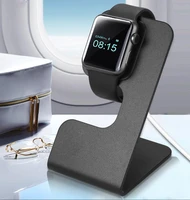 aluminum charging dock for apple watch 6 5 4 3 2 1 se charger stand holder cradle for apple iwatch support bracket