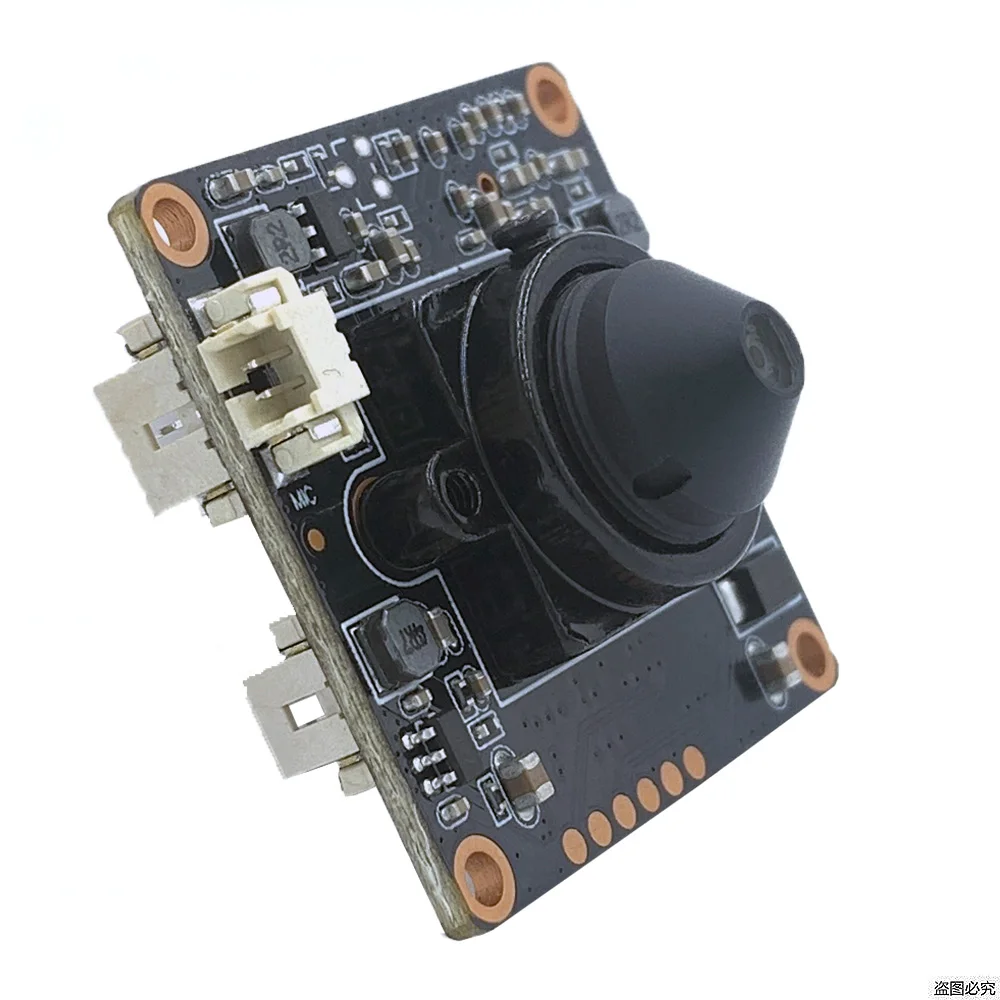 Фото Модуль мини-IP-камеры 4 МП H.264/H.265 2560*1440 32x32 мм, плата PCB, микрофон, DC12V, POE, 0.001 люкс, объектив 3.7 мм Supercon с пин-холл линзой №2