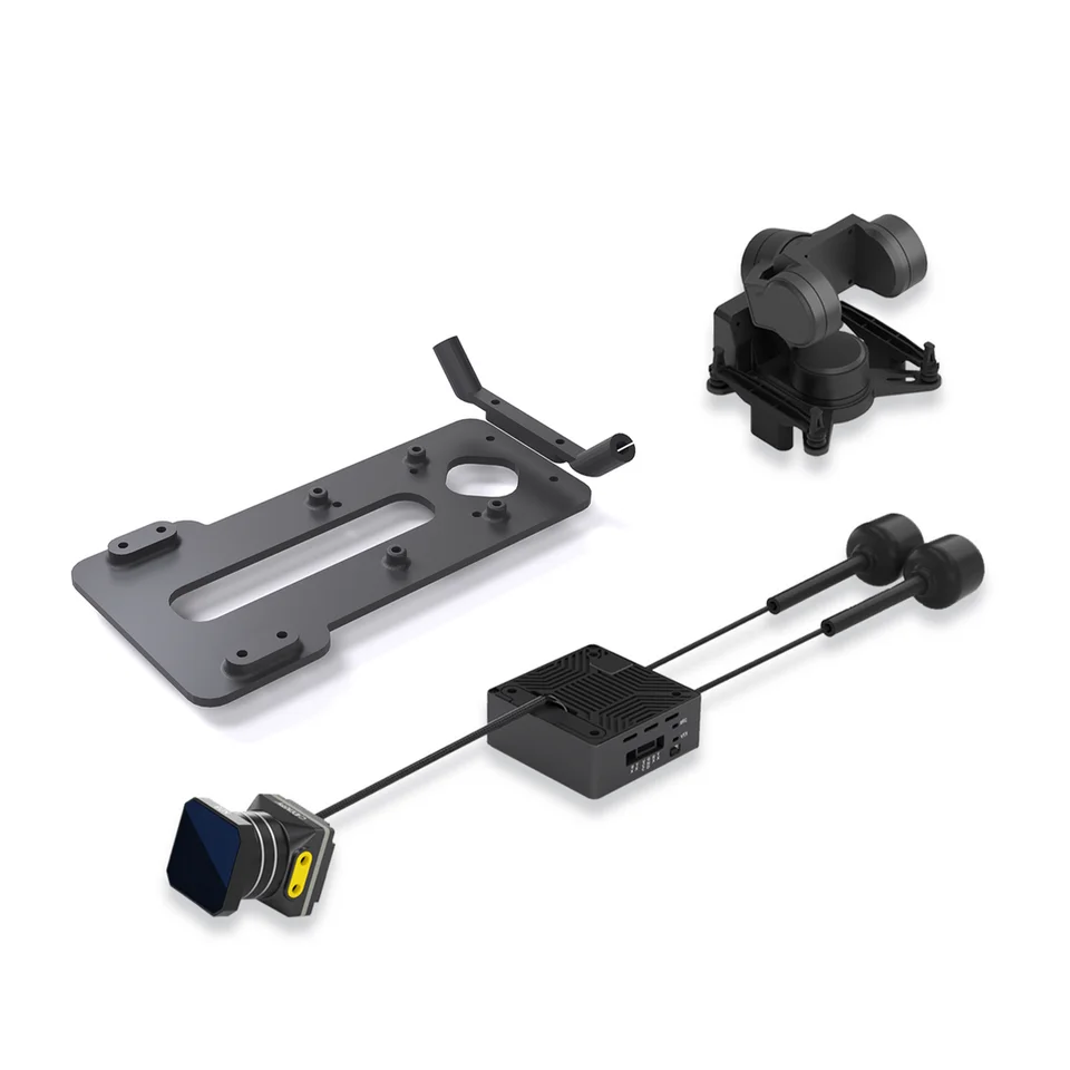 CaddxFPV Walksnail Avatar HD Moonlight 4K kit + GM3 gimbal + 3D Printed Mount CaddxFPV Walksnail Avatar HD Moonlight 4K kit + GM3 gimbal + 3D Printed Mount