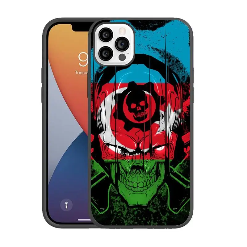 Чехол для телефона с флагом azerjan Buta iPhone 13 12 11 pro max mini x xs xr 7 8 5 se plus мягкий чехол чехлы