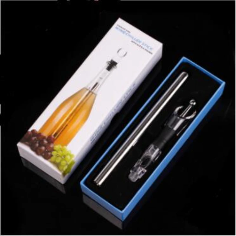 Chill Chilling Cooling Stick With An Aerator And Pourer Spout Freezer Cooler