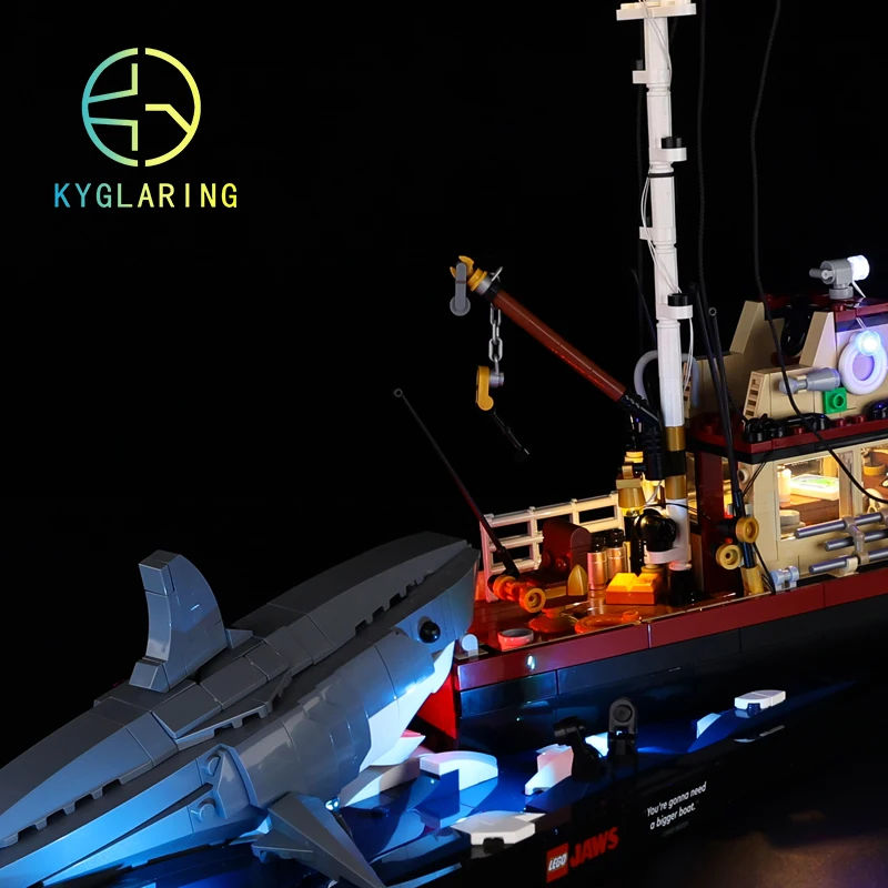 Набор светодиодных светильников Kyglaring для 21350 челюсти блоки строительные игрушки