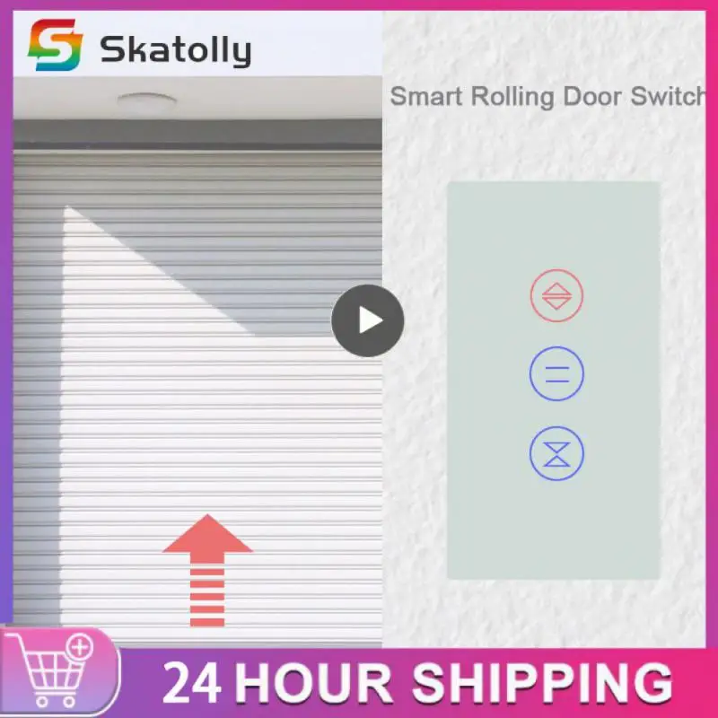 

3/5/8PCS Touch Roller Shutter Switch Remotely Controlled For Alexa And Google Home Smart Switch 220v Tuya Wifi Switch Smart Home