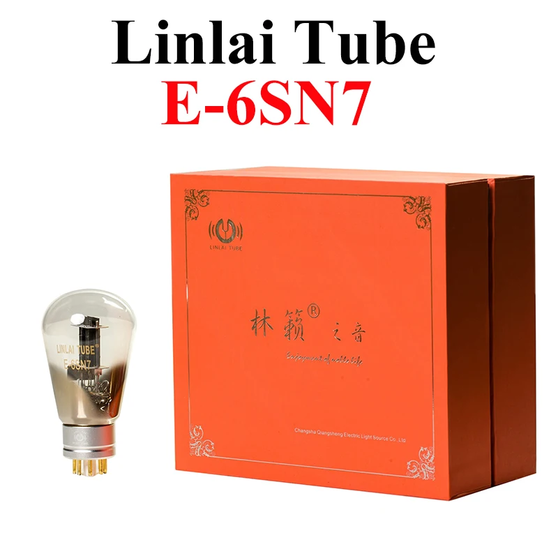 

Linlai Tube E-6SN7 Замена 6SN7 6H8C 6N8P CV181 5692 Оригинальное заводское сопряжение для вакуумного лампового усилителя Hi-Fi усилителя