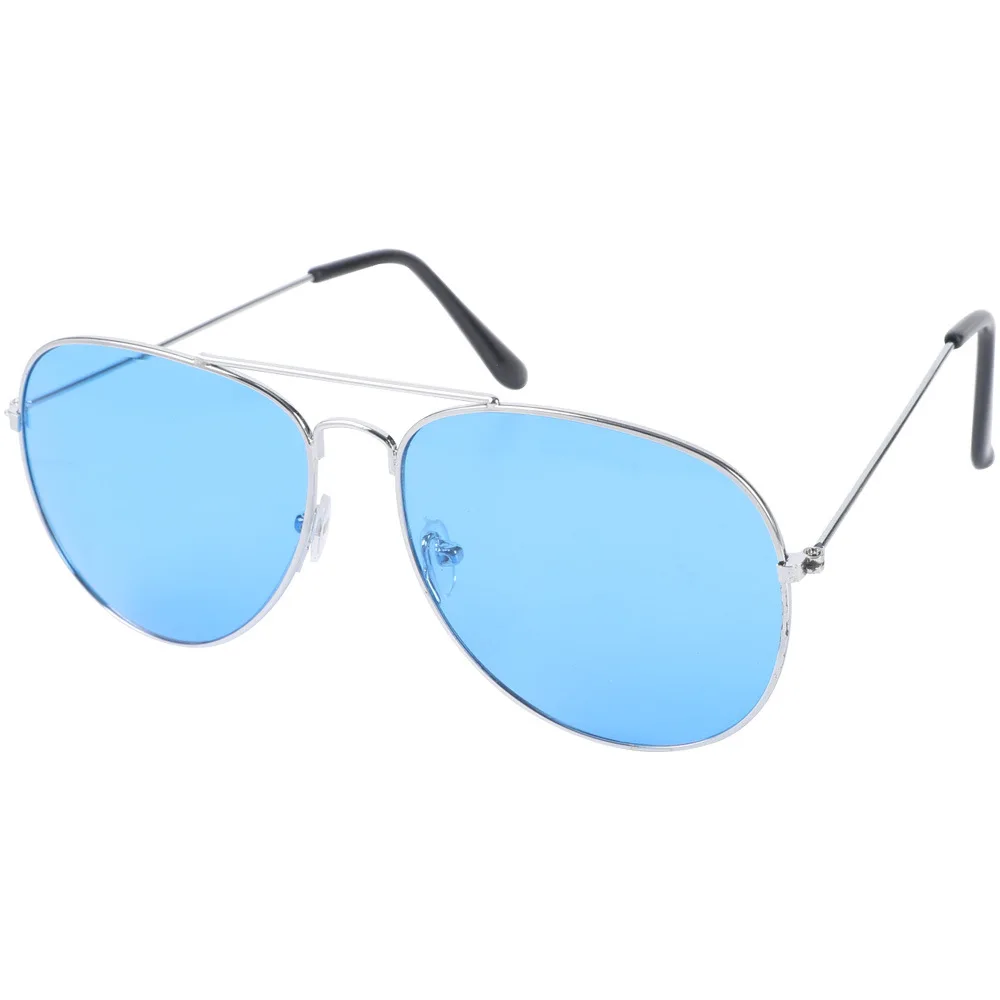 Круглые Солнцезащитные Очки В Стиле Ретро С Защитой UV400 Зеркальный Градиент