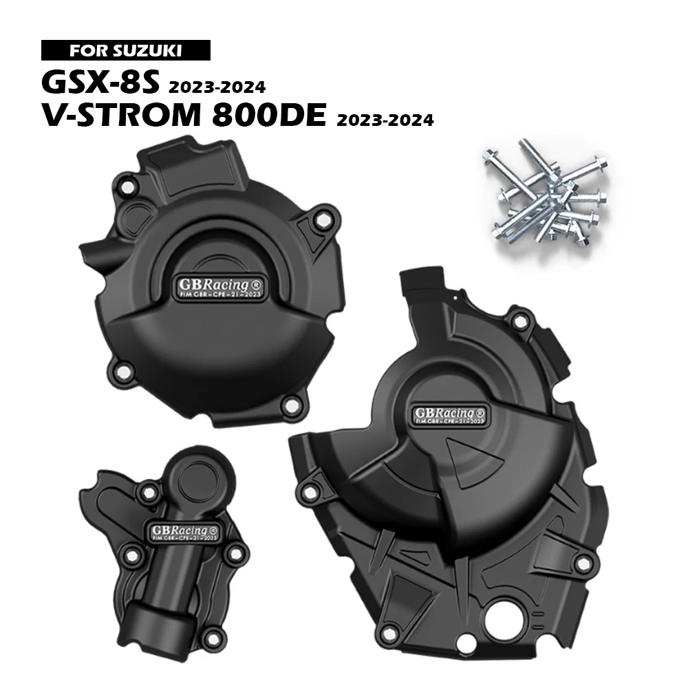 GSX8S V-STROM 800DE 2023 2024 GBRacing Защитная крышка двигателя для SUZUKI мотоциклетная защитная