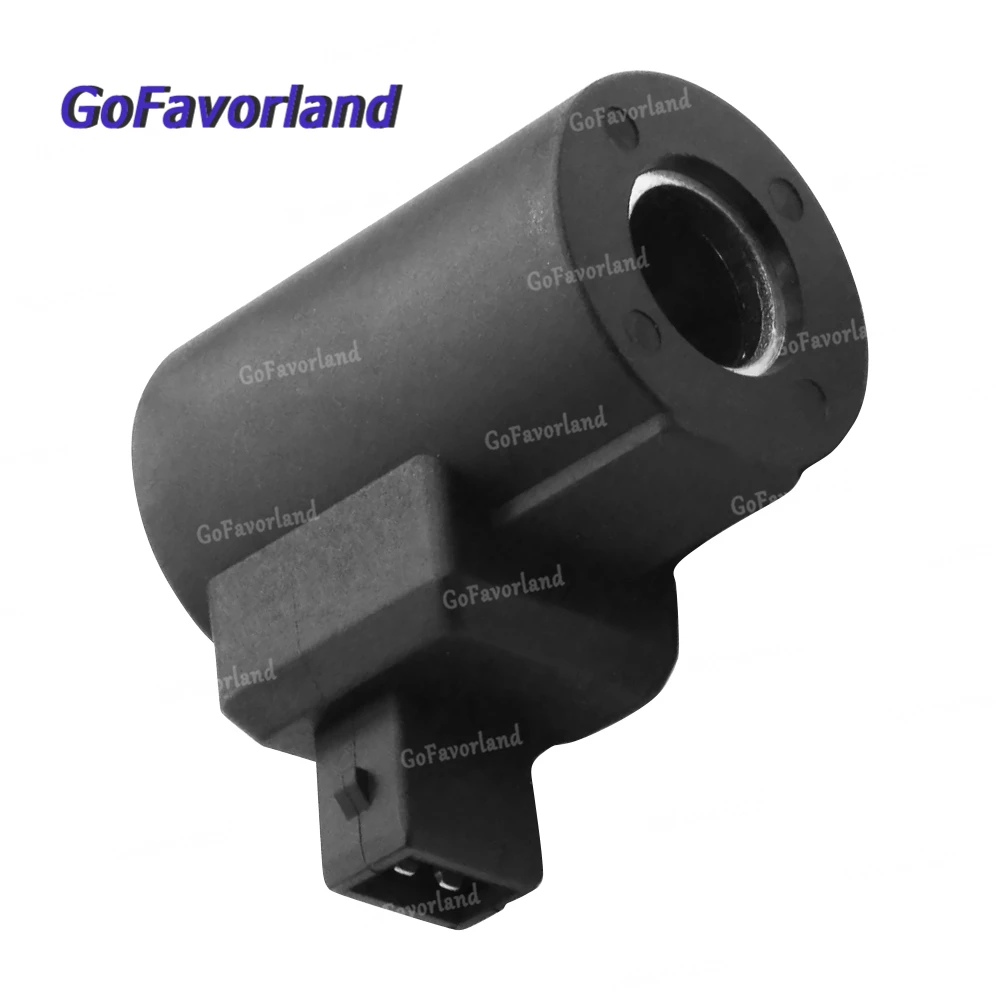 2 - контактный электромагнитный клапан катушка 24V 17W черный пластмассовый металл