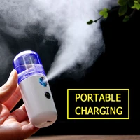 30ml usb humidifier nano mist sprayer facial nebulizer steamer moisturizing rechargeable beauty instruments face skin care