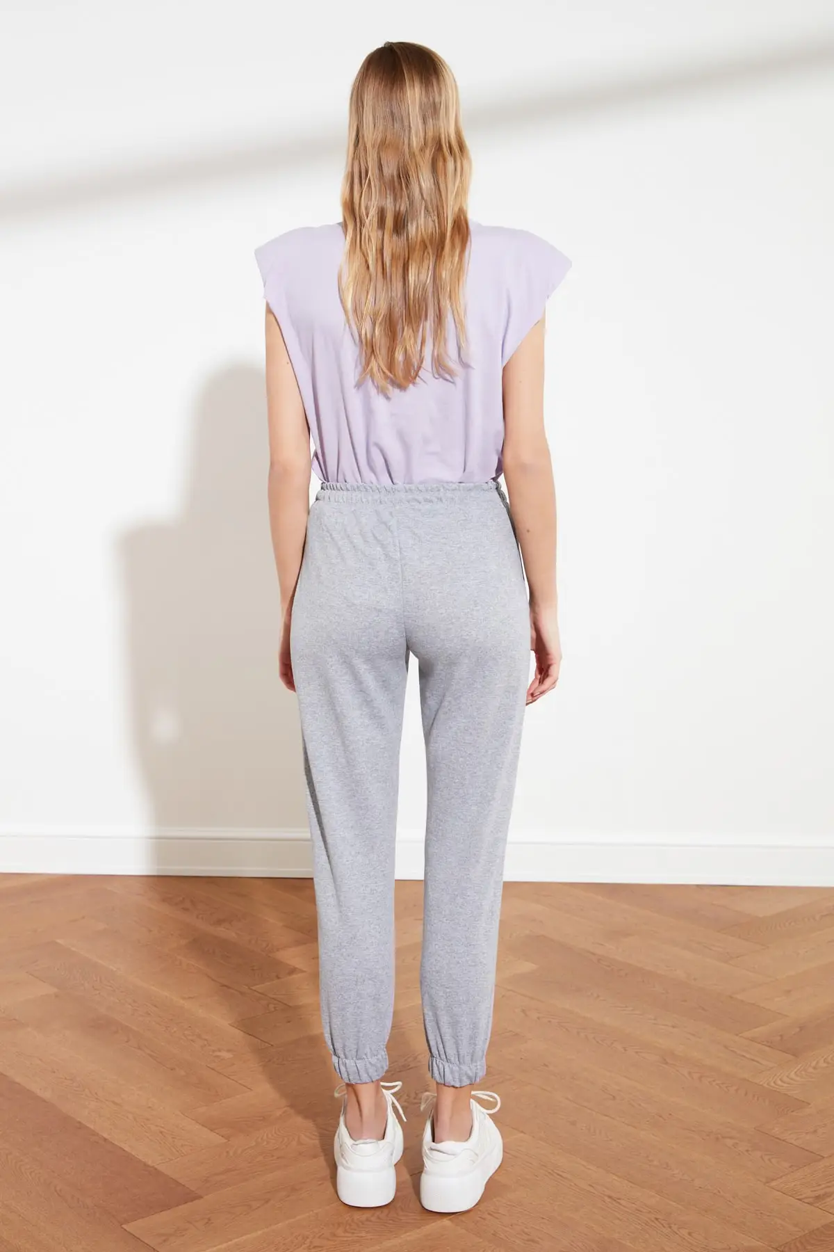 

Trendyol With Color Block Knit Sweatpants TWOSS21EA0061