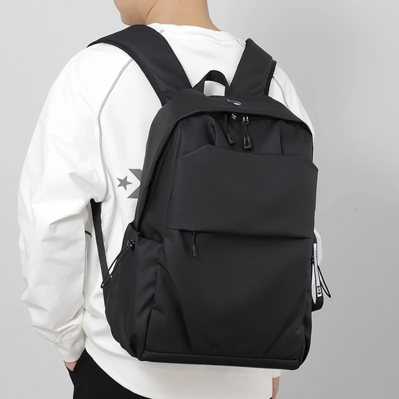 

Легкий мужской рюкзак для ноутбука, Повседневная Деловая Молодежная дорожная сумка, уличный спортивный портфель для подростков, школьный ранец
