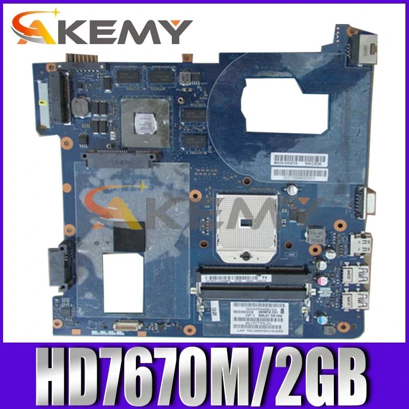 

BA59-03568A For SAMSUNG NP355V5C 355V5C Laptop Motherboard QMLE4 LA-8863P HD7670M/2GB Full Tested