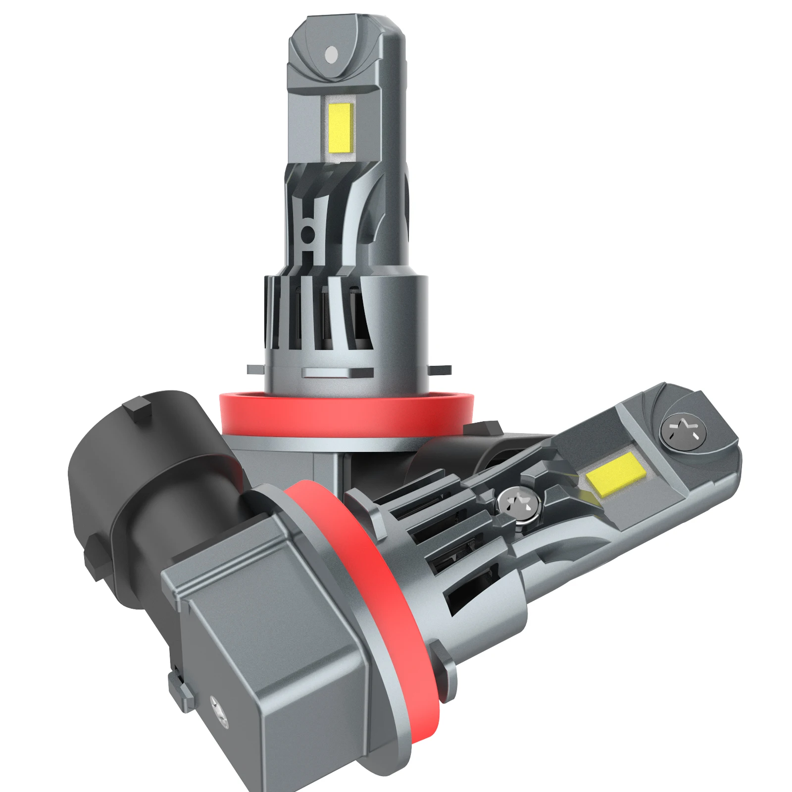 2 шт. H11 Canbus светодиодные лампы для фар 119 Вт 11900LM Turbo авто фары 6000K белые 12 В