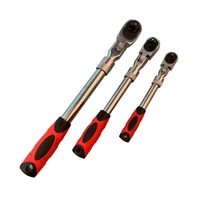 metric inch tools ratchet combination wrench set chrome vanadium steel 72t crv telescopic ratchet wrench hand tools