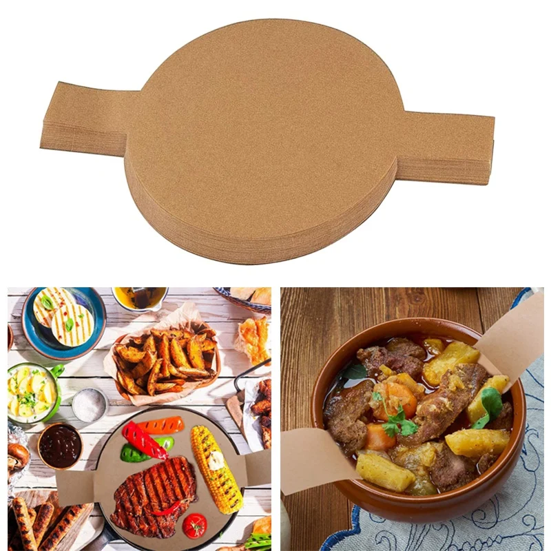 

100 шт. предварительно вырезанные Круглые Вкладыши для торта, круглая антипригарная бумага для пергамента с подъемными вкладышами для корич...