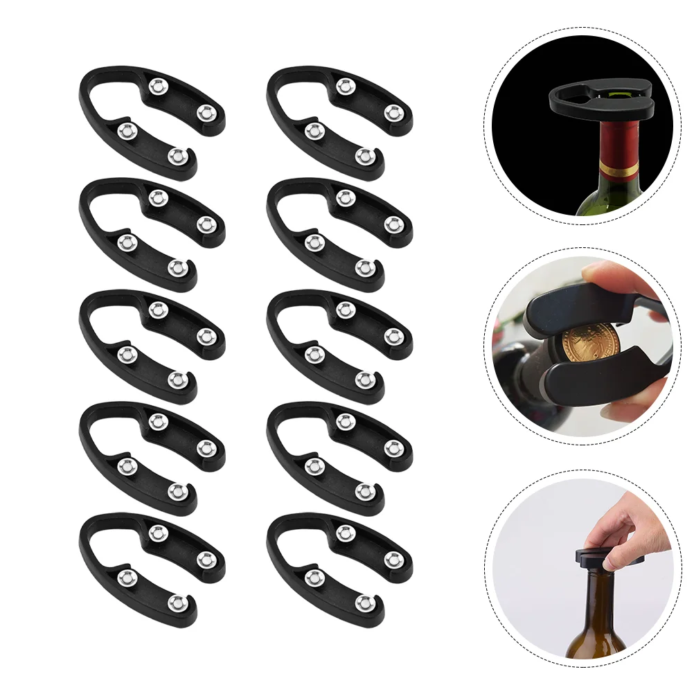 

Durable Bottle Opener Accessory Bar Lid Lifter Useful Foil Paper Cutters Stainless Steel Remover Magnet Tool