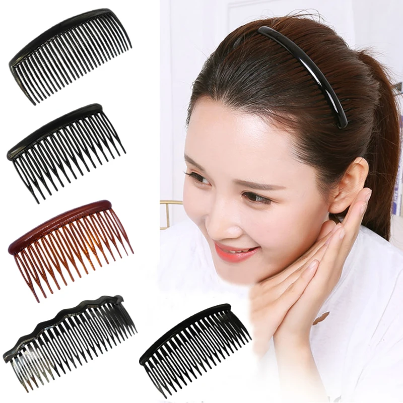 

1Pcs Handmade Hair Combs Headwear Hair Fixed Hairstyle Accessories Simple Practical Women Girls Hair Clip