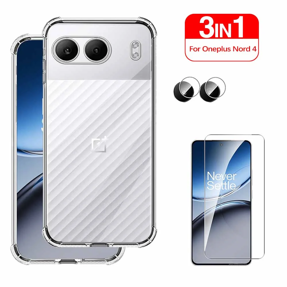 Чехол OnePlusNord4 защита объектива камеры закаленное стекло для OnePlus Nord 4 One Plus Nord4