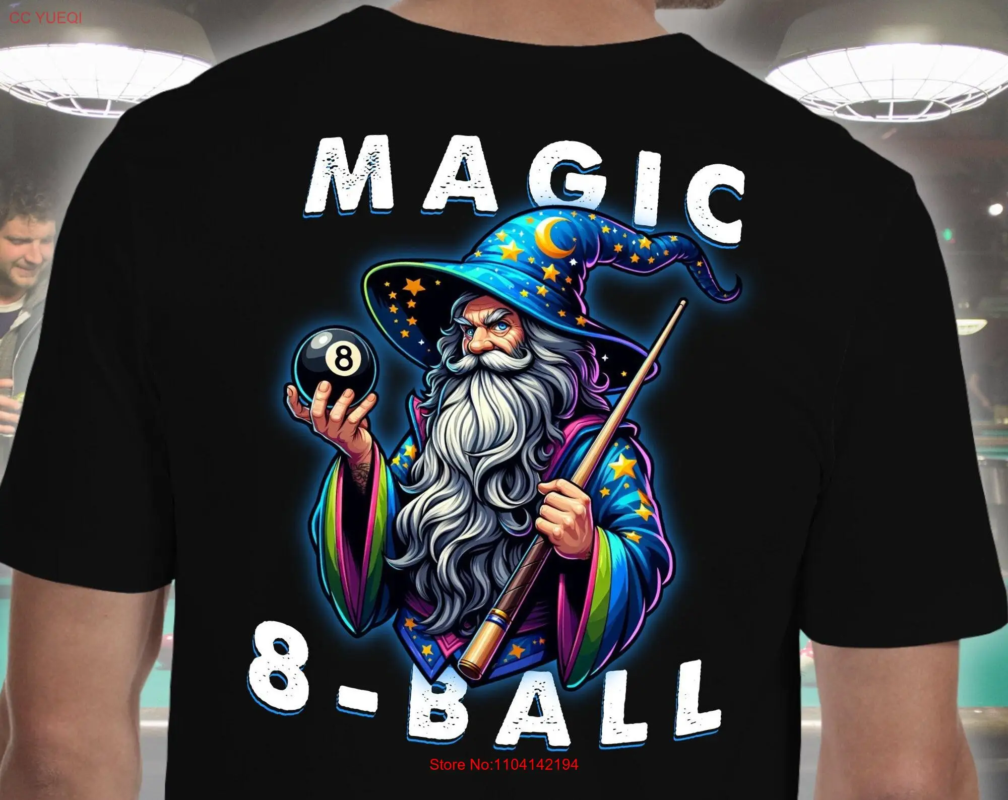 Подарок для бассейна magic 8 ball футболка игрока бильярдный длинный или короткий