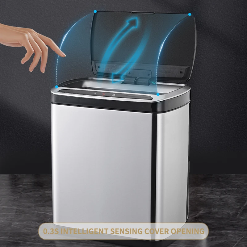 

Корзина для мусора из нержавеющей стали, 20 л/30 л