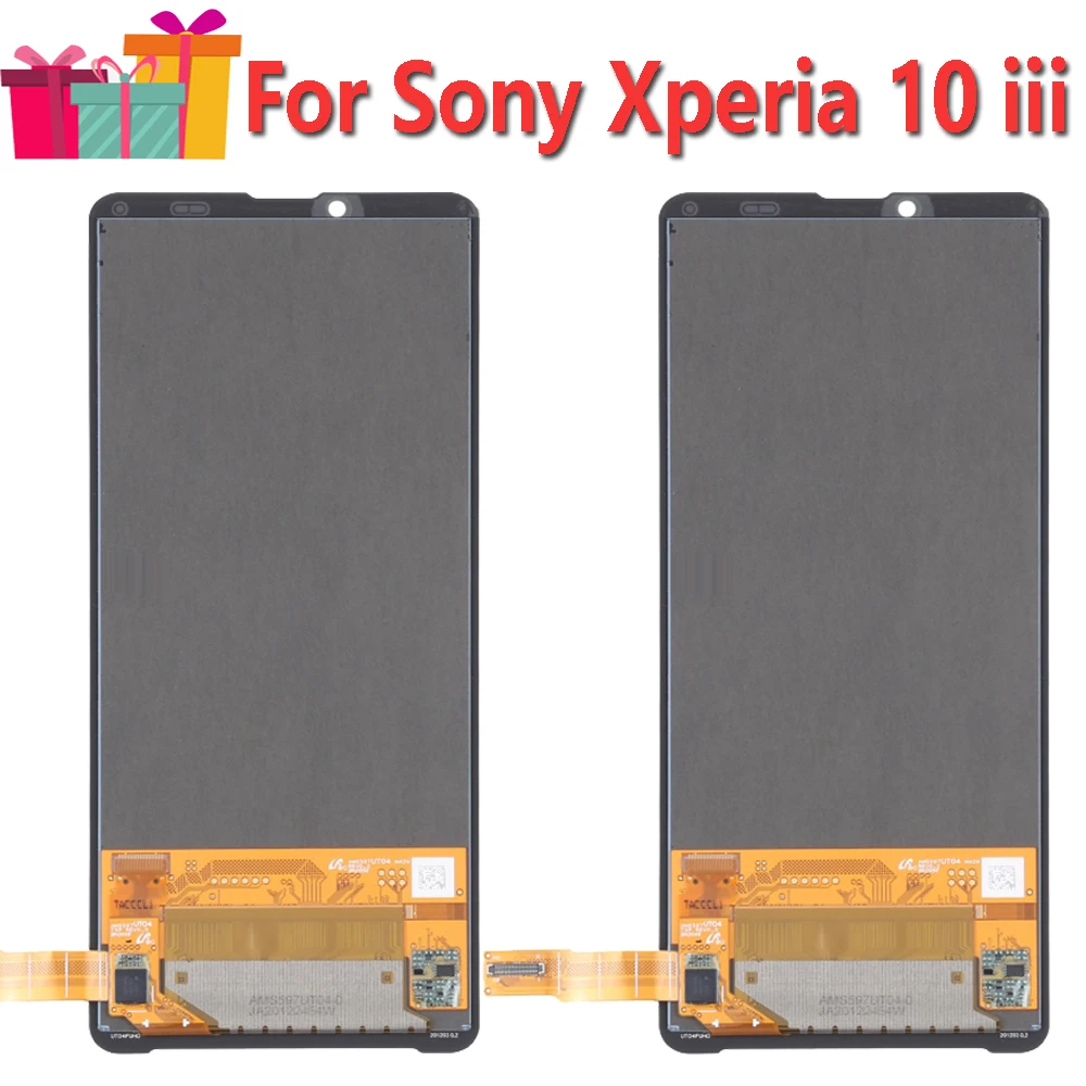 Original Display For Sony Xperia 10 III LCD Touch Screen Replacement Parts SO-52B SOG04 XQ-BT52 A102SO Digitizer Assembly