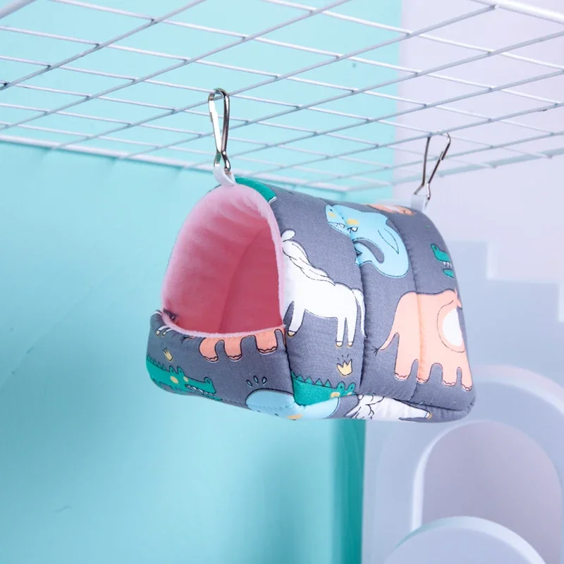 Милая Мини-клетка для морской свиньи маленькая кроватка сна в виде животного