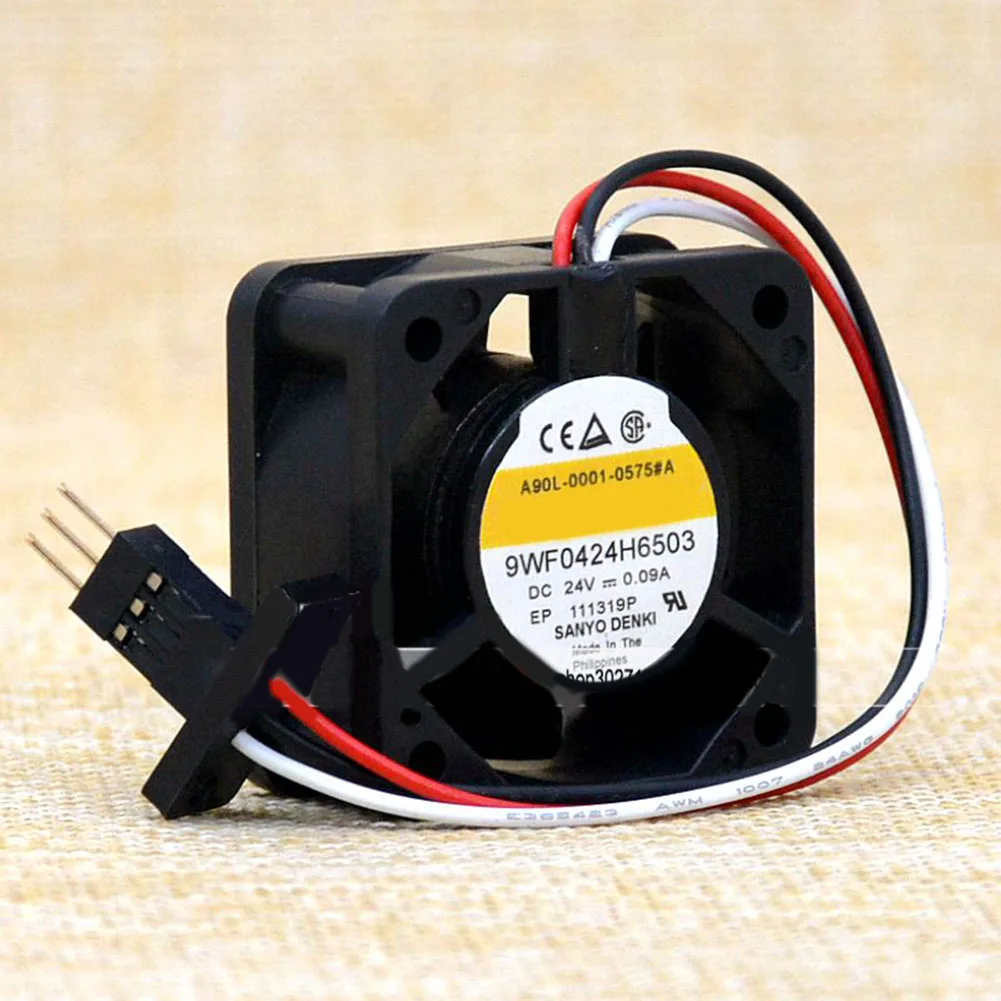 

For Sanyo 9WF0424H6503 SanAce40WF Cooling Fan 24V 0.09A 4CM 3pin 40*40*20mm