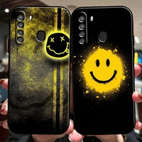 lovely sunshine smiling face phone case for samsung galaxy a32 4g 5g a51 4g 5g a71 4g 5g a72 4g 5g funda black coque