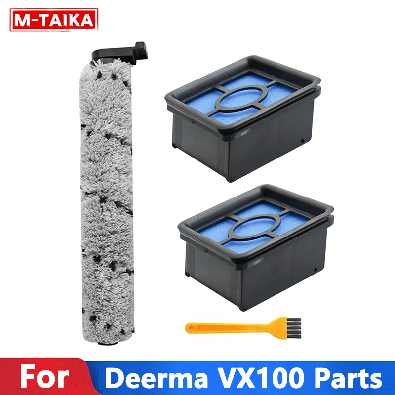 

Основная роликовая щетка для беспроводного быстроочищаемого беспроводного скребкового пылесоса Deerma VX100, Запчасти и аксессуары