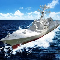 44cm guided missile destroyer model with bracket childrens static display toy finished product