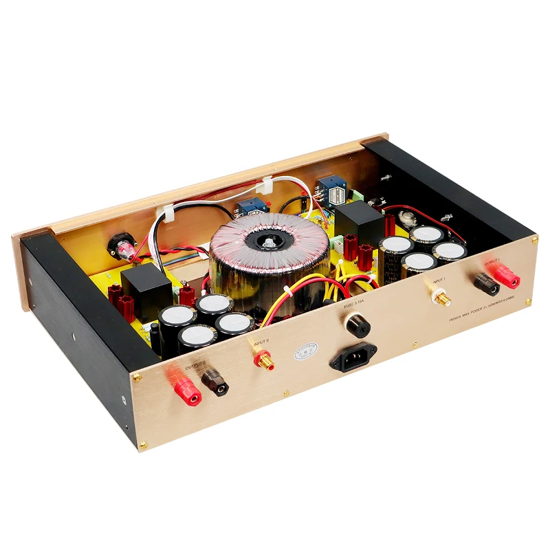 Классический Hi-Fi усилитель мощности Weiliang FM300A класса AB 150Wx2 для домашнего
