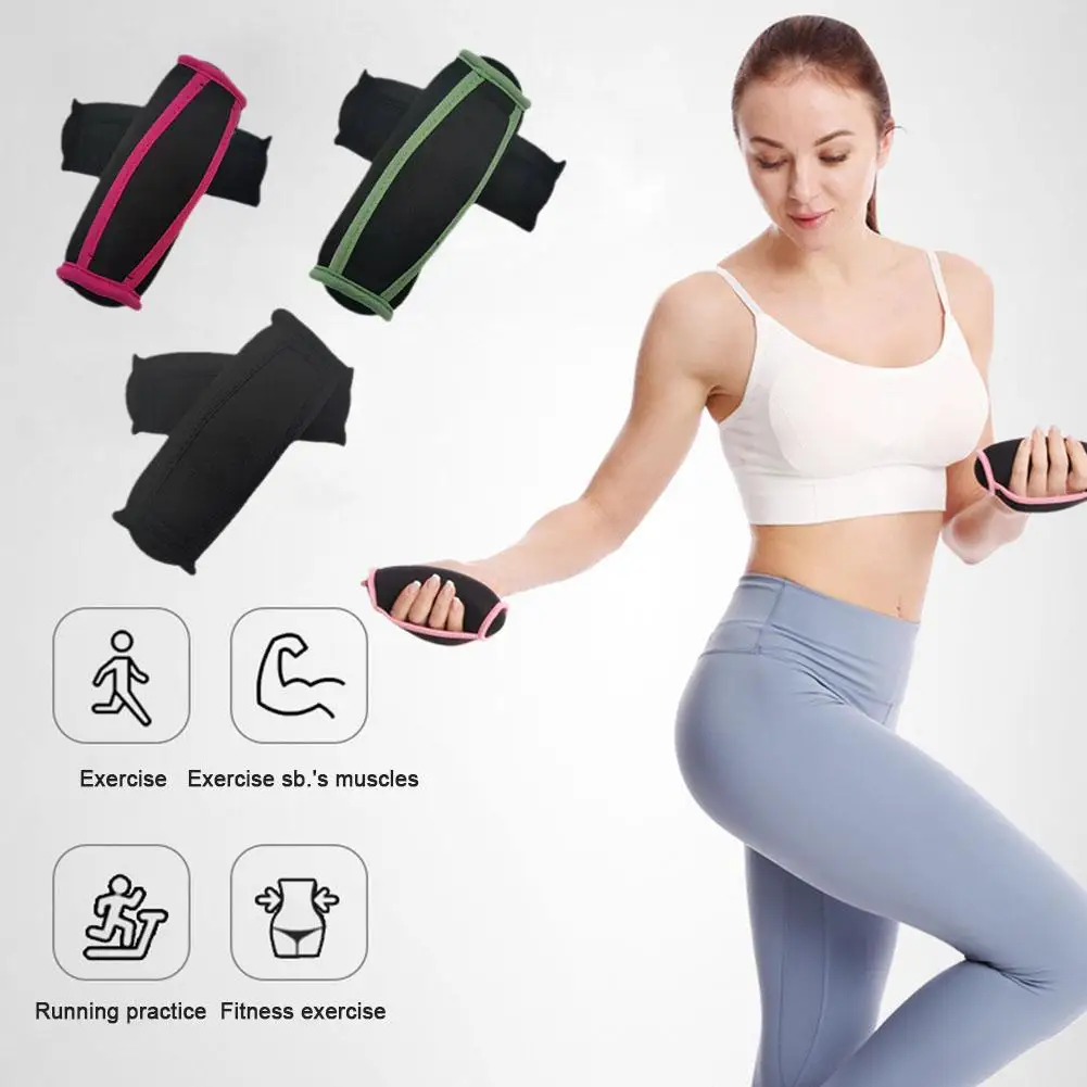 

Hand Weights With Straps For Walking Running Jogging 1 Pairs Fitness Soft Dumbbell Portable Training Sandbag Workout Kettle W2F9