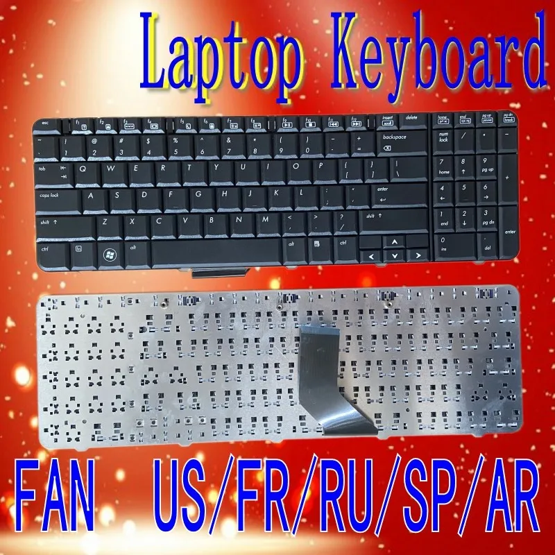 

Us laptop keyboard for hp compaq cq60 g60