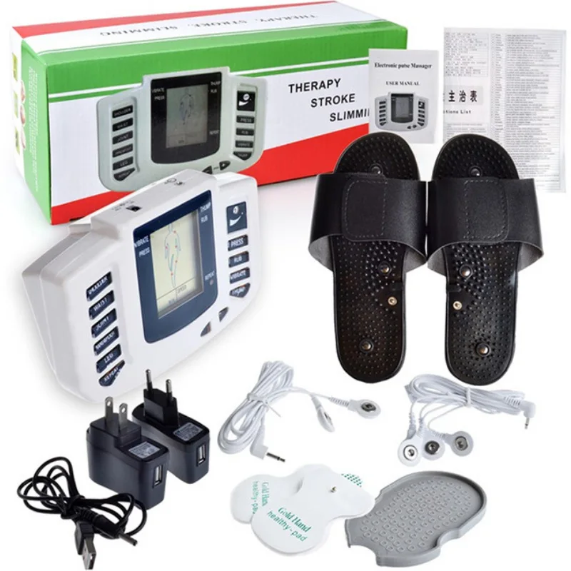 

Body Tens Acupuncture Electric Therapy Massage EMS Muscle Stimulator Meridian Physiotherapy Back Massager Apparatus Pain Relief