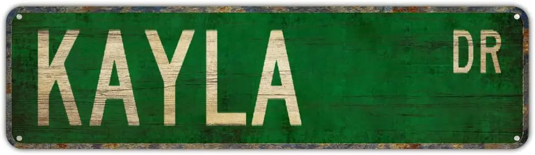 Винтажный декор настенные знаки Kayla знак подарок на день рождения влюбленный