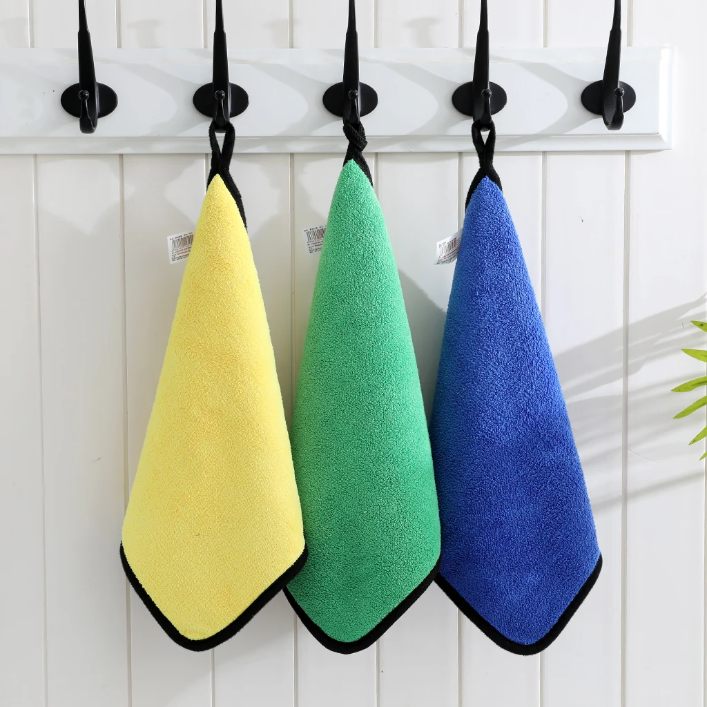 car cleaning microfib towel microfiber cloth for car wash accessories kitchen towels detailing auto home appliance rag supplies free global shipping