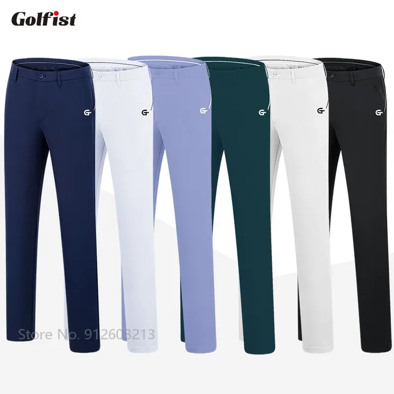 

Golfist New Men Sports Trousers Male Elastic Breathable Golf Long Pants Man Straight Casual Golf Sweatpant Quick-Dry Clothing