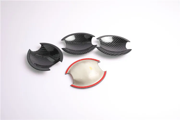 Наклейки на дверную ручку автомобиля из углеродного волокна для Nissan Qashqai j10 2007 2008