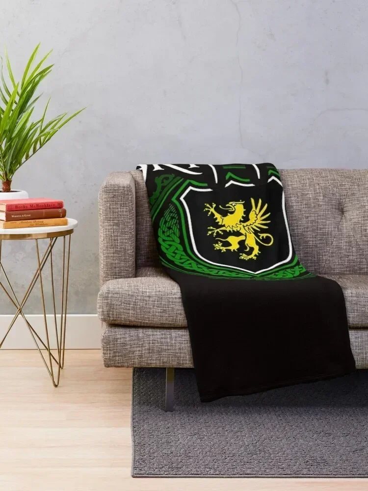 Футболка Griffin Surname Irish Last Name Family Crest тяжелое одеяло для младенцев роскошные