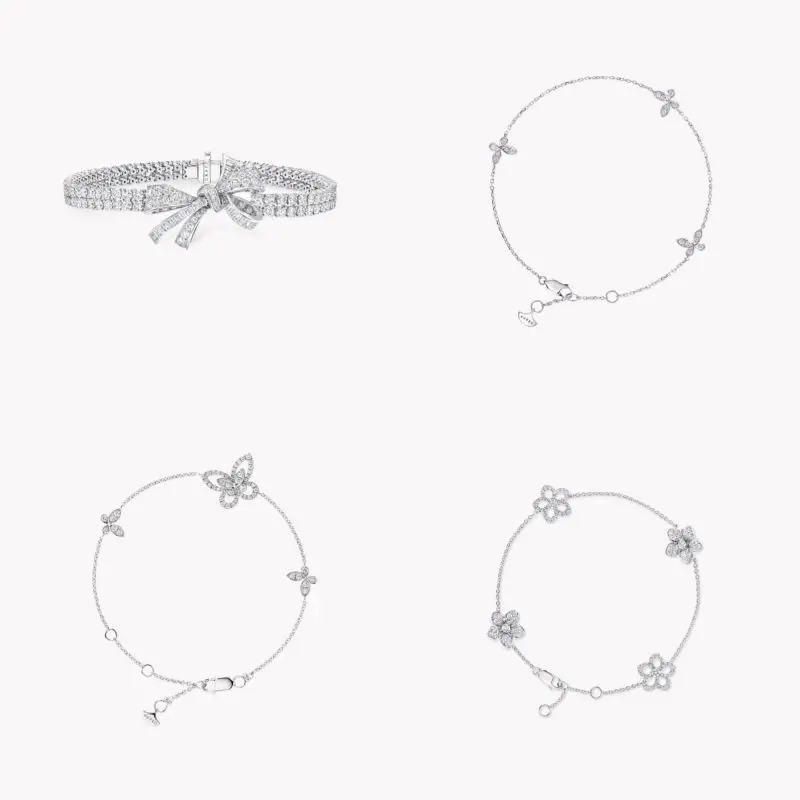 

GRAFF LONDON Luxury Brand Jewelry High Quality 925 sliver Bracelets Higher Quality Most beautiful For Women Charming Gift