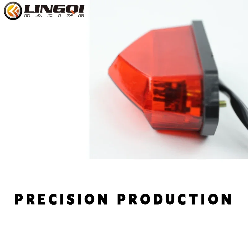 LYNNCHI мотоциклетный светодиодный задний фонарь стоп-сигнал предупреждающий