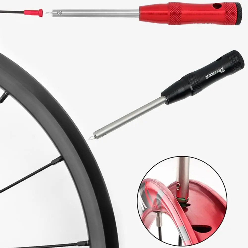 

Bicycle Spoke Nipple Wrench Removal Spanner Anti-corrosion Mountain Bike Nipple Spoke Insertion Tool With Hanging Holes Wholesal