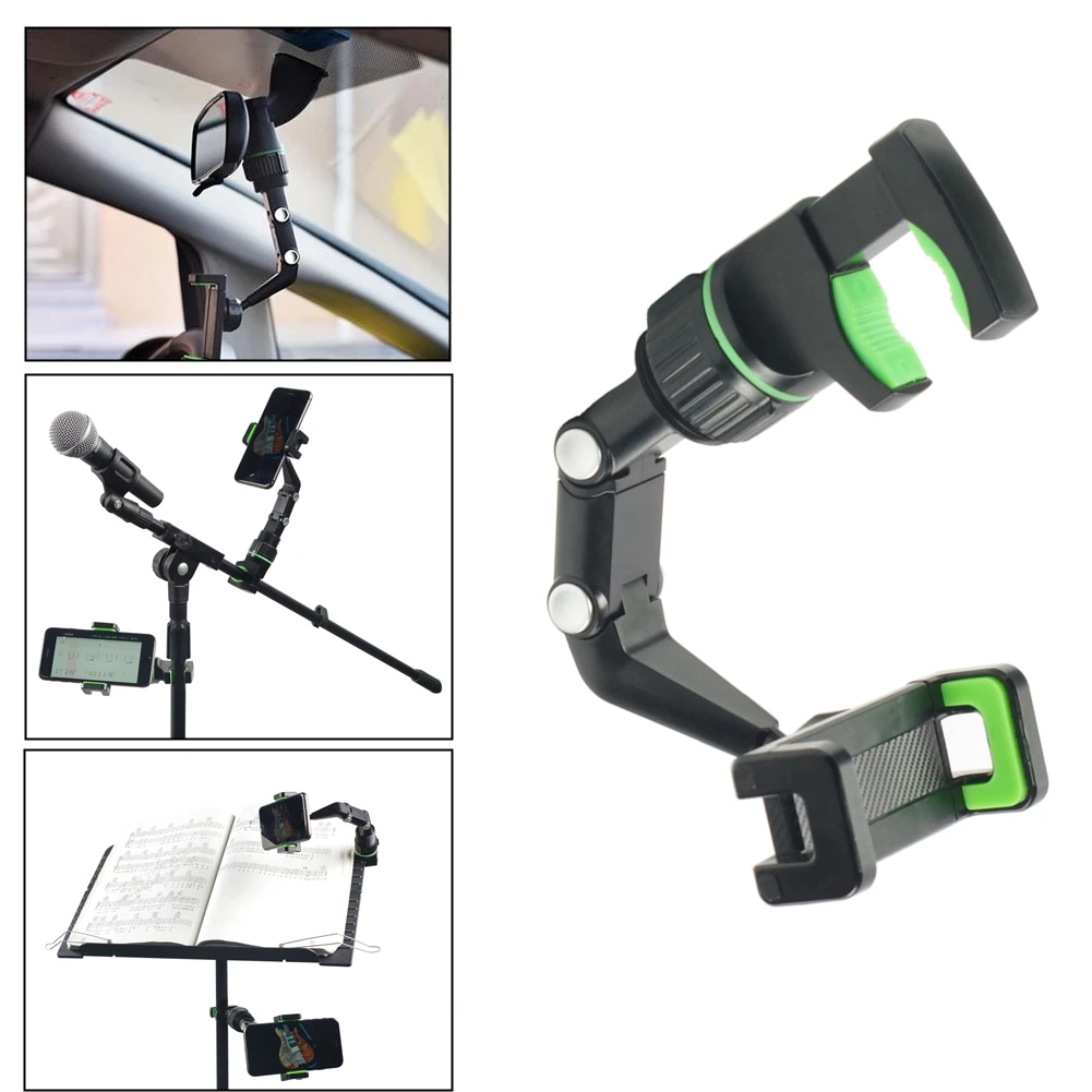 

Universal Mic Stand Phone Holder Telephone Car Holder Live Broadcast BracketClip Electric Guitar Accessories Equipments