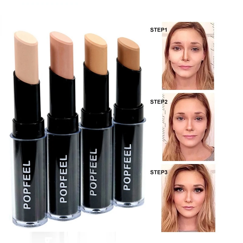 

Popfeel Eye Concealer Correction Facial Makeup Dark Circle Makeup Waterproof Cosmetic Foundation Cream maquillage facial