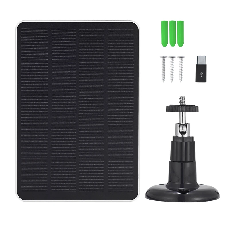 

4W 5V Low Power Surveillance Camera Solar Charging Panel