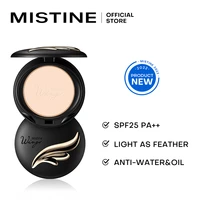 mistine compact powder face loose pressed powder oil control concealer waterproof sweatproof lightweight makeup spf25 pa