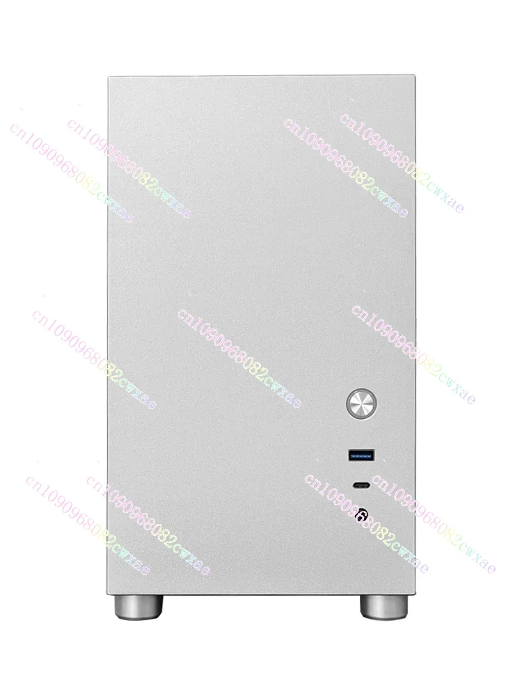 Шасси Xingkaitian HX100 с ручкой TYPEC полностью алюминиевый игровой стеклянный компьютер