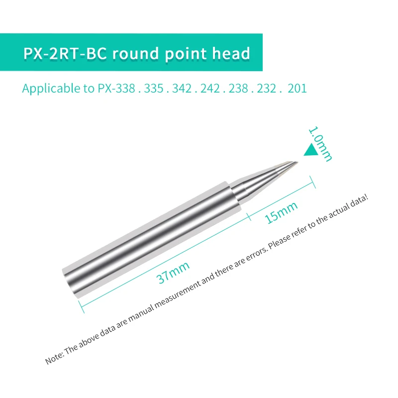 Головка паяльника серии KILDUO px-2rt, совместимая с электрическим паяльником GOOT PX-201 232 238 242 335 336 338 342