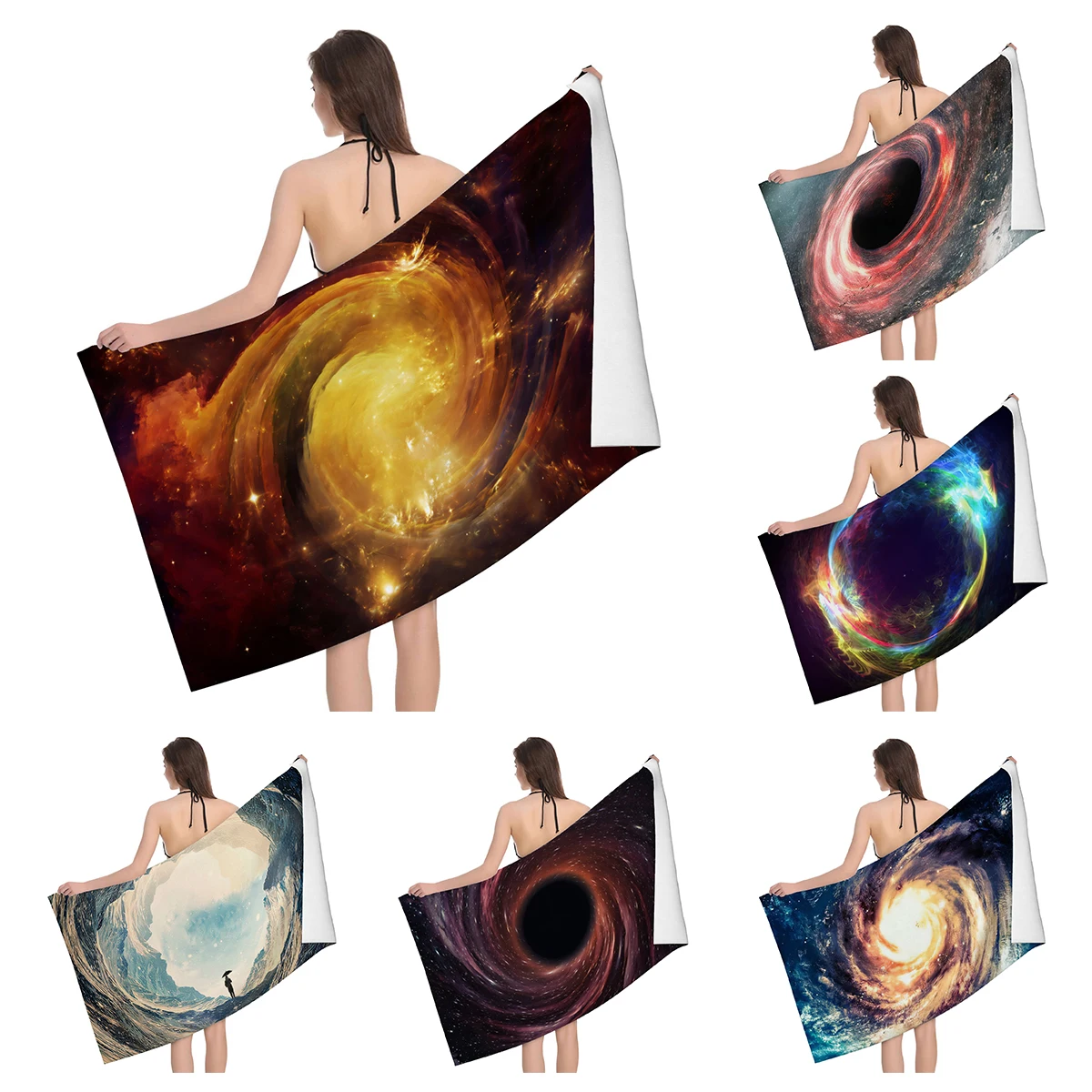 Домашние банные полотенца для тела ландшафтные животные ванной пляжное