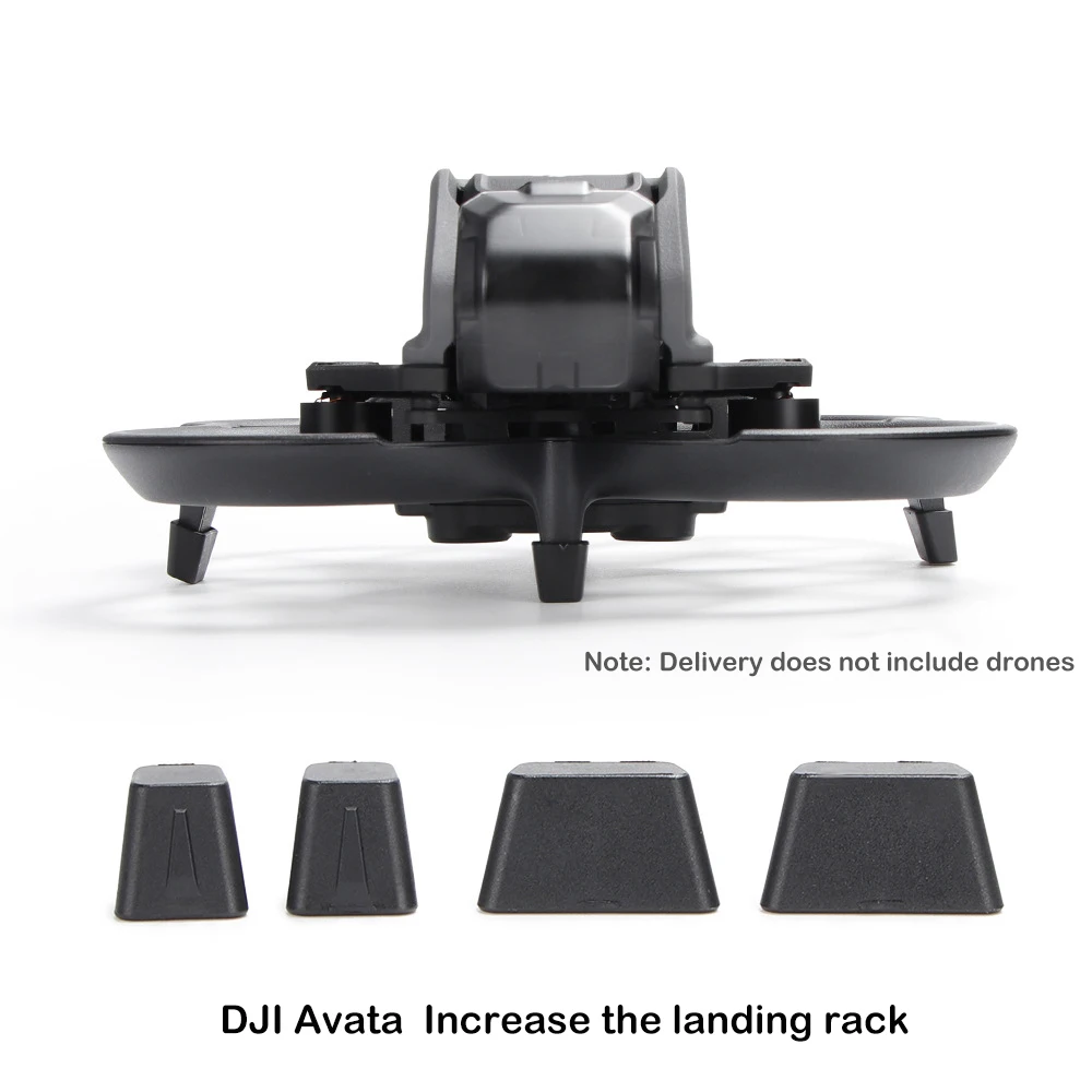 Купи For DJI AVATA Increased Landing Gear Tripod Pads Avatar Cross Machine Accessories New Spot for DJI AVATA Increased Landing Gear за 119 рублей в магазине AliExpress